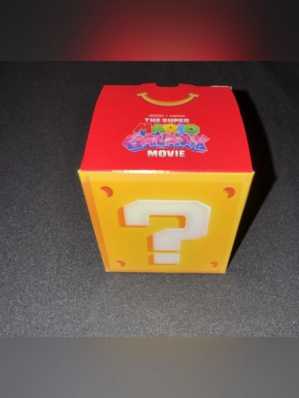 2026 McDONALD'S SUPER MARIO GALAXY HAPPY MEAL TOY #01-MARIO-NEW IN BOX!